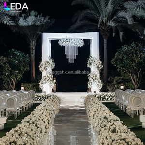 LEDA Nouvelle Tente Moderne Lumineuse à Structure Métallique en Arche / Support de Tente de Banquet pour Décorations d'Événements de Mariage - Product Image 1