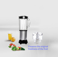 Fabrieksdirecte verkoop duurzame multifunctionele blender voor commercieel en huishoudelijk gebruik, één snelheid, fruitmixer, 1000ml, roestvrijstalen mes