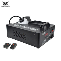 Machine à fumée verticale à LED RGB 1500W DMX avec télécommande pour effets de scène, idéale pour les fêtes, les DJ et les bars