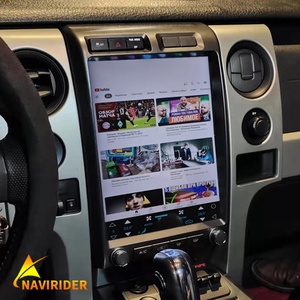 12.1นิ้ว CarPlay สำหรับฟอร์ด F150 F-150เครื่องเล่นวิดีโอสเตอริโอมัลติมีเดียติดรถยนต์จีพีเอสเฮดยูนิตหน้าจอเทสลา11แอนดรอยด์ - Product Image 1