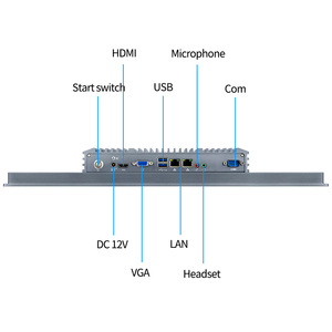 HMI Bảng điều khiển công nghiệp PC 15.6 "công nghiệp tất cả-trong-một Bảng điều chỉnh PC mở khung Android Bảng điều chỉnh công nghiệp PC với hdm-i di - Product Image 2