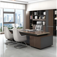 Bureaux modulaires Tables de conférence Assembler Mobilier commercial Exécutif Luxe Directeur Bureau Directeur Bureau Ordinateur