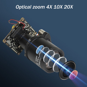 מודול מצלמה באיכות גבוהה 4k <span class=keywords><strong>ptz</strong></span> מצלמה <span class=keywords><strong>1080p</strong></span> 4x 10x <span class=keywords><strong>20x</strong></span> אופטי זום דיגיטלי 1080 מחשב USB - Product Image 3