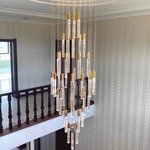 <span class=keywords><strong>Lampadari</strong></span> di Lusso a Cristallo Grandi Moderni e Lunghi <span class=keywords><strong>per</strong></span> Ingressi di Hotel Illuminazione <span class=keywords><strong>per</strong></span> Scale Lampada da Soffitto a Led - Product Image 3