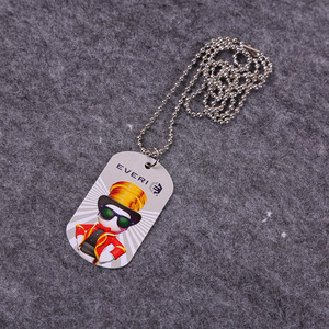 <b>Custom</b> Metal Keychains <b>Dog</b> <b>Tags</b> Medals Pendants Round Cartoon Style Hard Wearing Business Gifts - Product Image 2