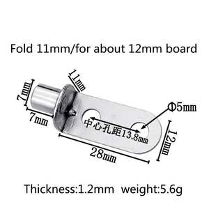 Plateau de séparation d'armoire arbre de porte de type L fer perforé matériel de coussin laminé Non poreux pour meubles de bureau à domicile en plein air - Product Image 2