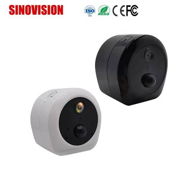 1080p HD IP Mini WiFi Camera Night Vision Audio H.265 Video CMOS Cloud Storage Battery Operated Motion Detection 2MP