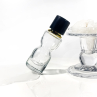 Flacon de parfum en verre 30 ml avec pulvérisateur, flacon d'huile essentielle, flacon de parfum de luxe, flacon de parfum transparent vide