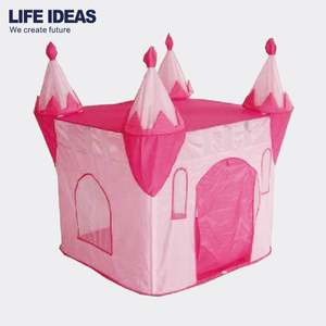 Castillo de Princesa, Casa de Juegos Rosa <span class=keywords><strong>para</strong></span> <span class=keywords><strong>Niñas</strong></span>, Juguete <span class=keywords><strong>para</strong></span> Cuarto de Niños, Tienda de Campaña de Juego <span class=keywords><strong>para</strong></span> Niños - Product Image 4