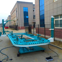 Redresseur de châssis hydraulique Tonghong TH-5200 pour voitures, machine de réparation de carrosserie, table de travail en acier 5200x2100mm, hauteur de banc 56cm