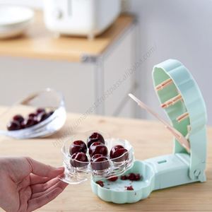 เครื่องมือแยกเมล็ดเชอร์รี่/มะกอก รุ่น Syh182 แบบกดดึง 6 รู สำหรับขายส่ง - Product Image 5