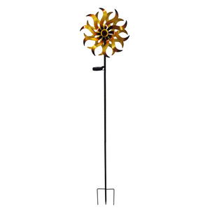 L'enjeu IP44 solaire extérieur allume les moulins à <span class=keywords><strong>vent</strong></span> en métal en tant qu'ornements ornementaux de jardin - Product Image 3