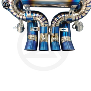 Csz ระบบไอเสียไทเทเนียมประสิทธิภาพสูงสำหรับ lambสัญลักษณ์ <span class=keywords><strong>Aventador</strong></span> <span class=keywords><strong>S</strong></span> LP740-4 6.5L <span class=keywords><strong>V12</strong></span> valvetronic สำหรับรถยนต์ - Product Image 3