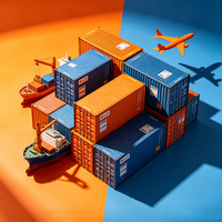 Service de livraison porte-à-porte Amazon FBA par air/mer, transitaire, agent d'expédition international de Chine vers les États-Unis