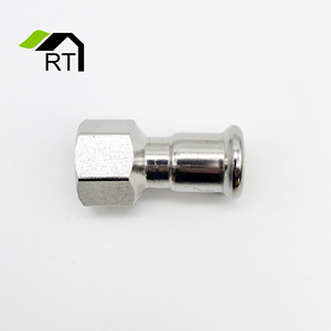 DVGW En thép không gỉ áp lực khớp nối áp suất thấp nội bộ chủ đề doanh - Product Image 6