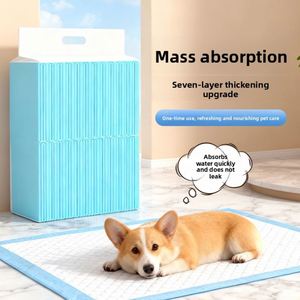 Tapis absorbants pour animaux de compagnie, coussinets anti-urine pour chiens, couches absorbantes épaissies, pour l'apprentissage de la propreté des chats, soins universels, en matériau non tissé - Product Image 3