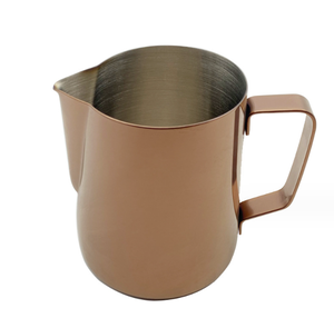 Jarra de Leche Plateada Personalizada DFJ1208, Jarra para Espumar Café para Viajes, Campamentos, Hogar, Restaurantes, Hoteles y Cafeterías - Product Image 2