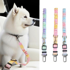 <span class=keywords><strong>Ceinture</strong></span> de sécurité pour voiture Laisse pour chiens réglable <span class=keywords><strong>Attache</strong></span> de sécurité pour véhicule <span class=keywords><strong>Attache</strong></span> de harnais de voyage anti-chocs pour petits, moyens et grands chiens - Product Image 1