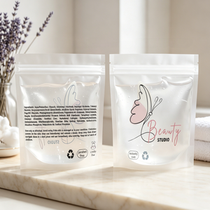 Bolsa con Cierre para Estudio de Belleza, Laminada con BOPP, Resellable, Impresión Digital, Empaque para Cuidado Personal - Product Image 2