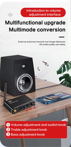 Receptor inalámbrico Bluetooth 2025 5,1 Convertidor de decodificador de audio digital a analógico Disco U AUX en sin pérdidas - Product Image 2