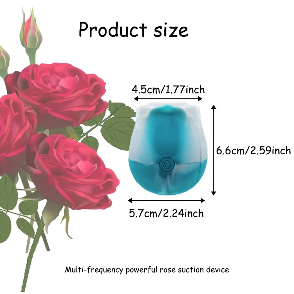 rose flower vibrater DRY LUBE main image 1