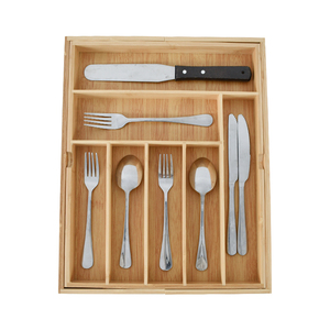 WDF Expandable Utensil Cutlery Tray Silverware <strong>Kitchen</strong> <strong>Drawer</strong> <strong>Organiser</strong> Cutlery for <strong>Kitchen</strong> - Product Image 1