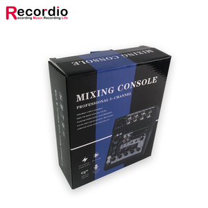 GAX-TG502 ngoài trời hệ thống âm thanh <span class=keywords><strong>4</strong></span> kênh BT tích hợp USB ghi âm Card âm thanh mixer <span class=keywords><strong>DJ</strong></span> điều khiển cho podcasters nhạc sĩ - Product Image 6