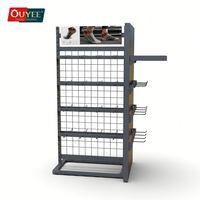 Étagère gondole pliable sur mesure pour chaussettes, présentoir de vêtements pour boutique