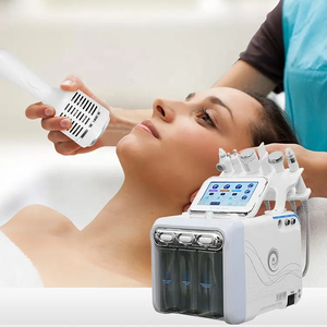 Masajeador Facial Portátil Personal, Máquina Hydra con Pantalla Táctil a Color de 8 Pulgadas, Compatible con Enchufe Estadounidense, para Cuidado de la Piel en Salones de Belleza - Product Image 1