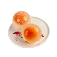 Nouvelle boule transparente simulée en forme d'œuf croustillant, faite à la main, anti-stress, moulable en vaseline, jouet de relaxation