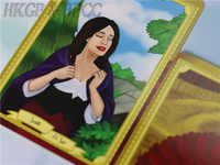 Jeu de cartes de divination Lenormand personnalisé, impression sur papier d'art non couché de haute qualité, cartes Oracle