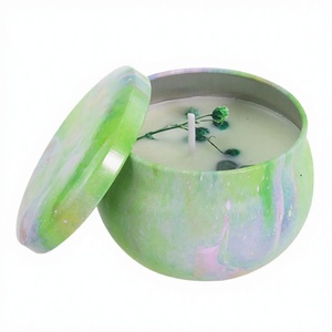 เทียนหอมทำมือคุณภาพสูง กลิ่นหอมโรแมนติก หรูหรา ผลิตจากขี้ผึ้งถั่วเหลือง รับผลิตตามสั่งจำนวนมาก สำหรับงานแต่งงานและตกแต่งบ้าน  ลดราคาพิเศษ - Product Image 3