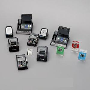 Mini caisse enregistreuse miniature, lecteur de cartes de supermarché, modèle de terminal de point de vente, accessoires de scène, jouets pour enfants, décorations, ornements - Product Image 2