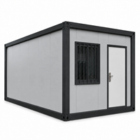 Maison modulaire durable en conteneur pour camp de rétablissement post-catastrophe, abri d'urgence et hébergement temporaire