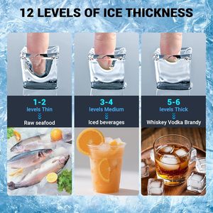 Máquina de Hielo Comercial Modelo <span class=keywords><strong>224</strong></span> con Depósito de 560 Libras y Autolimpieza |   Máquina de Hielo Industrial |   Espesor del hielo 112 - Product Image 6