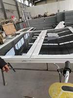 Porte résistante aux ouragans, porte à battants en PVC avec Double vitrage pour Bahama