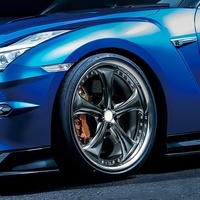 Rines de Aleación Forjados HZH de 2 y 3 Piezas, 18, 19, 20 Pulgadas, Diseño Cóncavo, Cromado Pulido, 5x114.3, 5x120 para Nissan 350Z/370Z GT-R