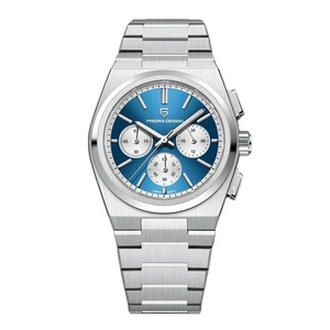 PAGANI DESIGN 1761 Nouvelle montre sport pour homme, mode haut de gamme, quartz, saphir VK63, étanche, classique, acier inoxydable - Product Image 3
