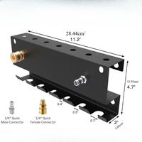 Support mural pour pistolet de nettoyeur haute pression, support pour canon à mousse, support de rangement pour outils, pour lance/buses de nettoyeur haute pression