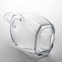 Bouteilles en verre transparentes vides de haute qualité OEM 500ml 750ml avec bouchon en liège pour boissons, idéales pour Tequila, Gin, Rhum – Emballage en verre pour bars