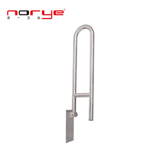 Barras de Apoyo para Baño de Fábrica, Acero Inoxidable, Plegables, Accesibles, Seguridad para Inodoros, para Personas Mayores y Discapacitadas, Hechas a Medida - Product Image 5