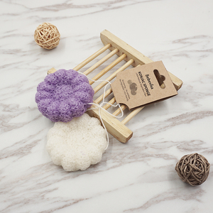 Esponja Konjac 100% Natural y Ecológica, Esponja Facial en Forma de Calabaza para Uso en el Baño - Product Image 3