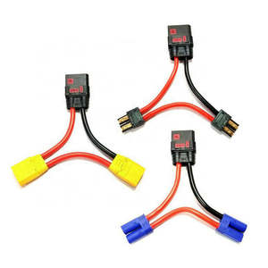 Kabel Konektor Baterai Amass Custom XT60 XT60H XT90 XT90S Deans T <span class=keywords><strong>Plug</strong></span> dengan Lapisan Emas Tembaga 70A DC 500V Panjang Dapat Disesuaikan - Product Image 5