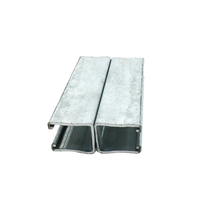 Servicio de Corte, Doblado y Soldadura de Perfiles Galvanizados HDG 41x21, ISO ASTM, Soporte de Fijación Unistrut para Edificios de Apartamentos, Canal en C