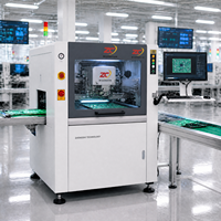 Venta Directa de Fábrica China: Impresora Automática de Plantillas de Pasta de Soldadura SMT con Visión, 400x340mm para PCB, Máquina de Serigrafía con Ciclo de 7s