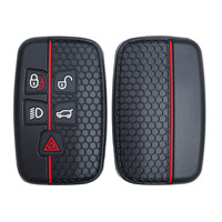 Vente en gros de porte-clés de voiture en silicone nid d'abeille Land Rover Cat Design avec logo personnalisé 2021-2023