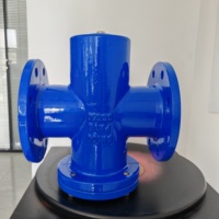 Cuerpo de Hierro Dúctil de Alta Resistencia, con Filtro de Acero Inoxidable 304 Integrado. Gran Capacidad para Retener Suciedad, Fácil de Limpiar y Desmontar