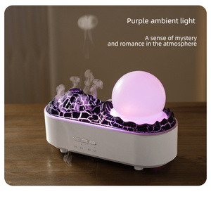 Nuevo Humidificador Volcán Magma con Efecto de Anillo de Humo de Medusa, Difusor Ultrasónico de Niebla Fría con Temporizador, Humidificación de Aire USB - Product Image 5