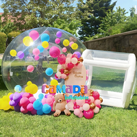 Tente Château Gonflable Publicitaire à Tunnel Unique pour Fêtes, Modèle Populaire en Vente Directe, pour des Moments de Divertissement Cristallins