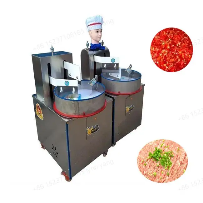 ハンバーガー肉用高自動化牛挽きスマッシャー/肉を切り刻む機械/肉挽き切断機